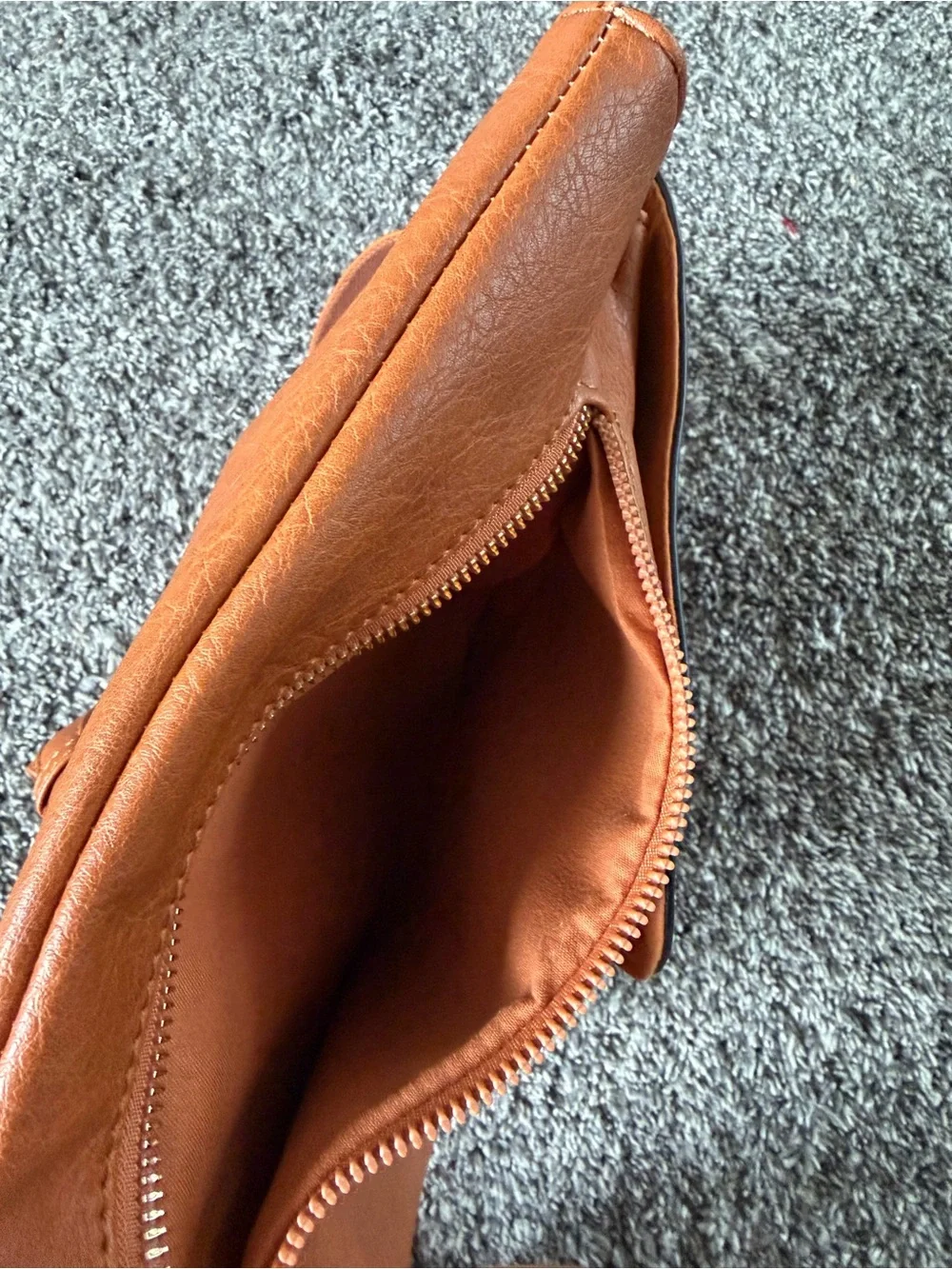 Metro Muse Vegan Leather Brown Women’s Backpack - Modern Convertible Bag